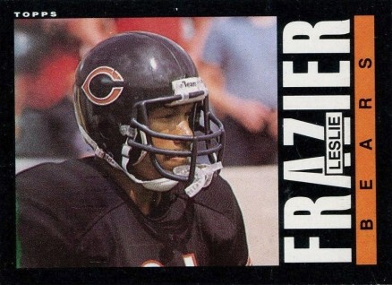 1985 Topps Leslie Frazier #27 Football Card