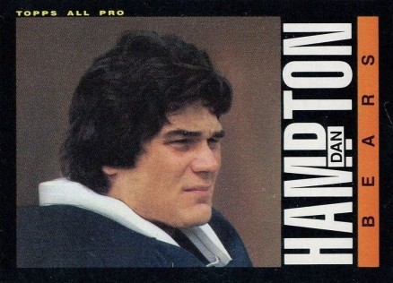 1985 Topps Dan Hampton #30 Football Card