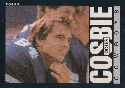 1985 Topps Doug Cosbie #39 Football Card