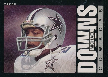 1985 Topps Michael Downs #41 Football Card