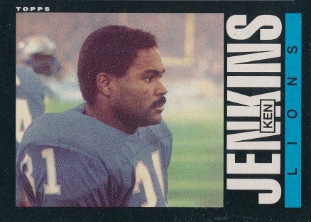 1985 Topps Ken Jenkins #60 Football Card