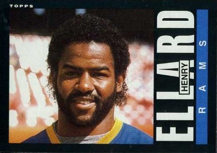 1985 Topps Henry Ellard #80 Football Card