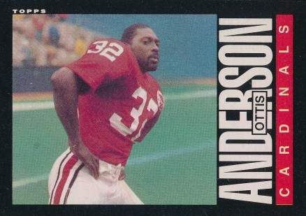 1985 Topps Ottis Anderson #138 Football Card