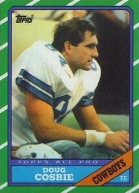 1986 Topps Doug Cosbie #130 Football Card