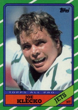 1986 Topps Joe Klecko #106 Football Card