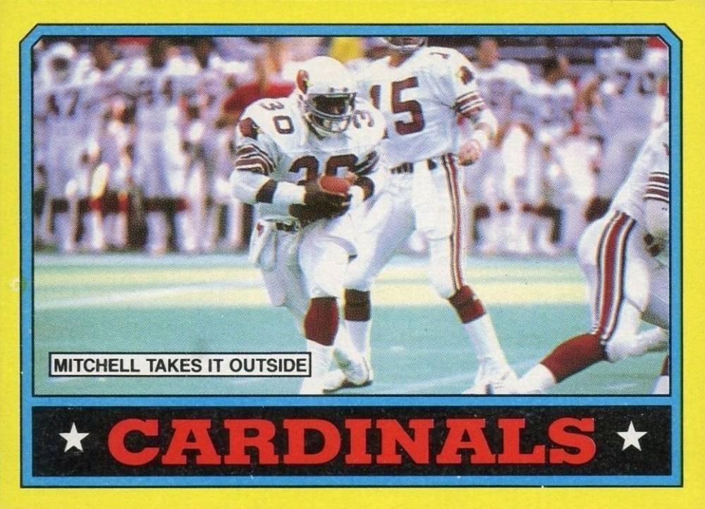 1986 Topps Cardinals Team Leaders #326 Football Card