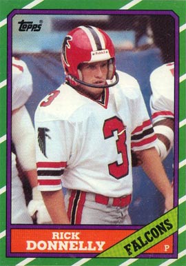 1986 Topps Rick Donnelly #371 Football Card