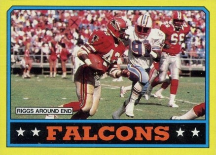 1986 Topps Falcons Team Leaders #360 Football Card