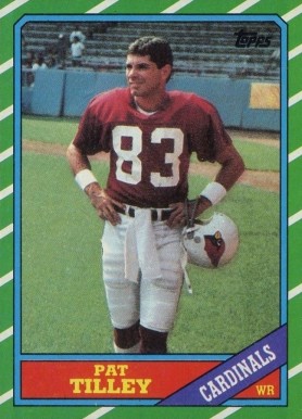 1986 Topps Pat Tilley #331 Football Card