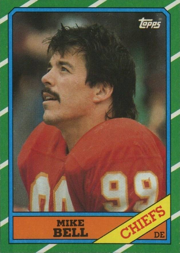 1986 Topps Mike Bell #309 Football Card