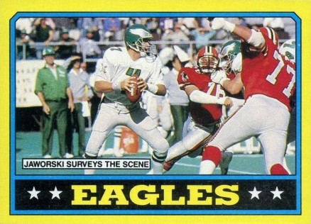 1986 Topps Eagles Team Leaders #268 Football Card