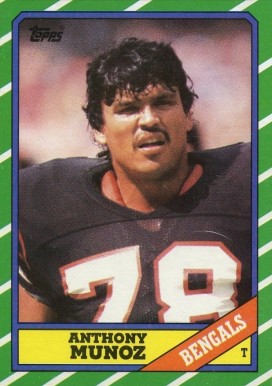 1986 Topps Anthony Munoz #261 Football Card