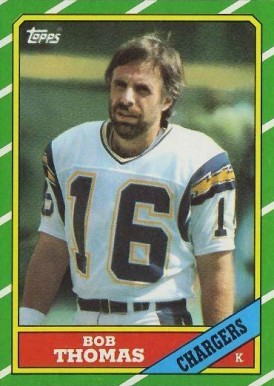 1986 Topps Bob Thomas #239 Football Card