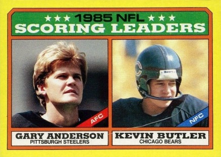 1986 Topps Scoring Leaders #228 Football Card