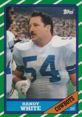 1986 Topps Randy White #133 Football Card