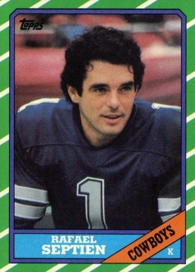 1986 Topps Rafael Septien #131 Football Card