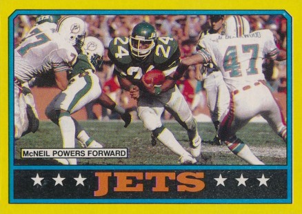 1986 Topps Jets Team Leaders #94 Football Card