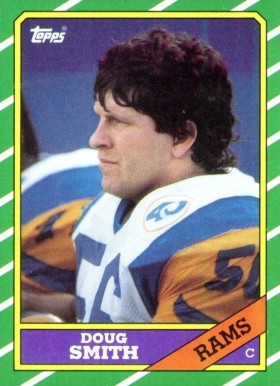 1986 Topps Doug Smith #83 Football Card