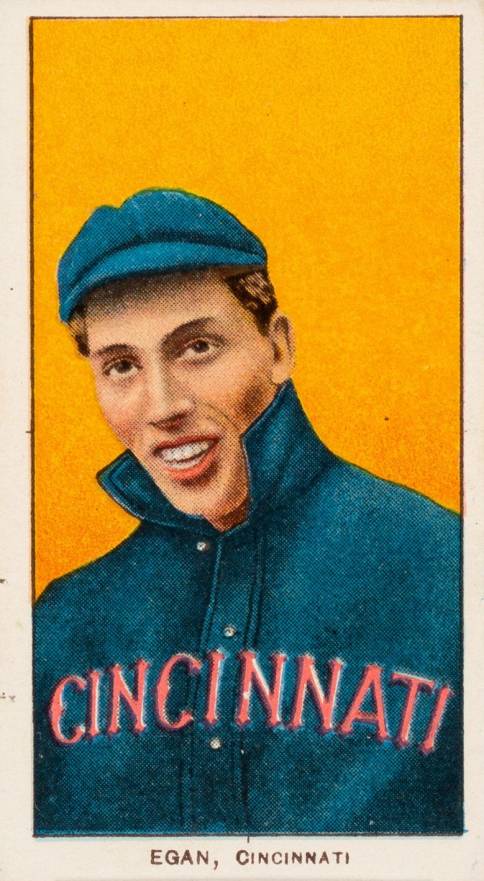 1909 White Borders Polar Bear Egan, Cincinnati #159 Baseball Card