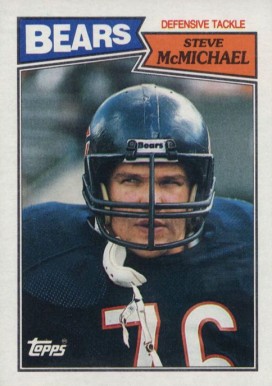 1987 Topps Steve McMichael #54 Football Card