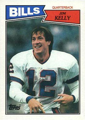 1987 Topps Jim Kelly #362 Football Card