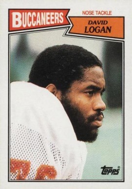 1987 Topps David Logan #391 Football Card