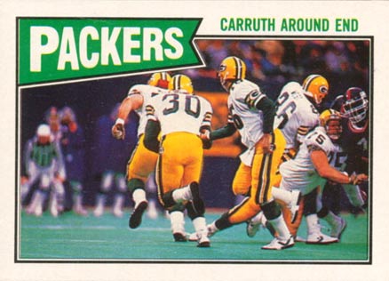 1987 Topps Packers Team Leaders #350 Football Card