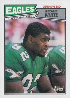 1987 Topps Reggie White #301 Football Card
