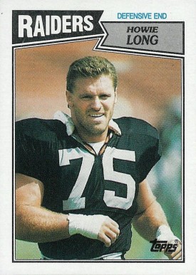 1987 Topps Howie Long #220 Football Card