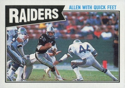 1987 Topps Raiders Team Leaders #213 Football Card