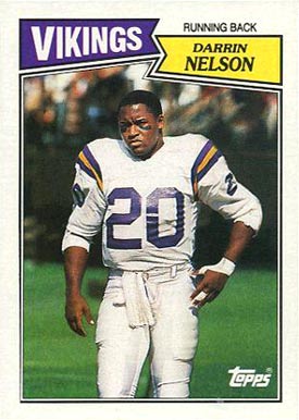 1987 Topps Darrin Nelson #200 Football Card