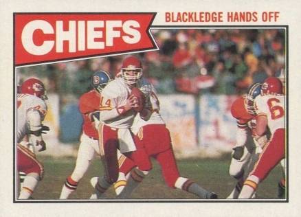 1987 Topps Chiefs Team Leaders #160 Football Card