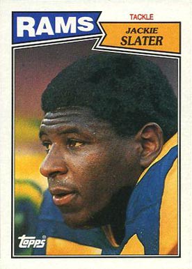 1987 Topps Jackie Slater #153 Football Card