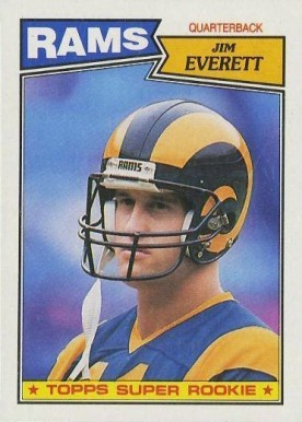 1987 Topps Jim Everett #145 Football Card