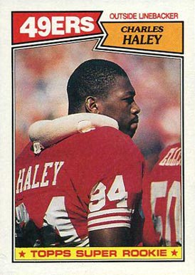 1987 Topps Charles Haley #125 Football Card