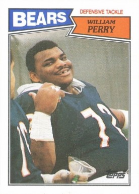 1987 Topps William Perry #55 Football Card
