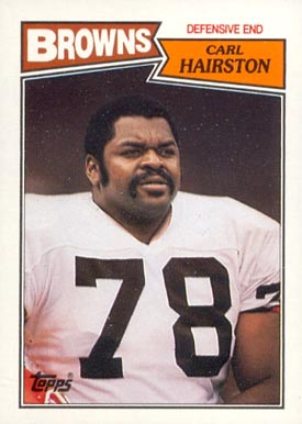 1987 Topps Carl Hairston #90 Football Card