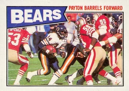 1987 Topps Bears Team Leaders #43 Football Card