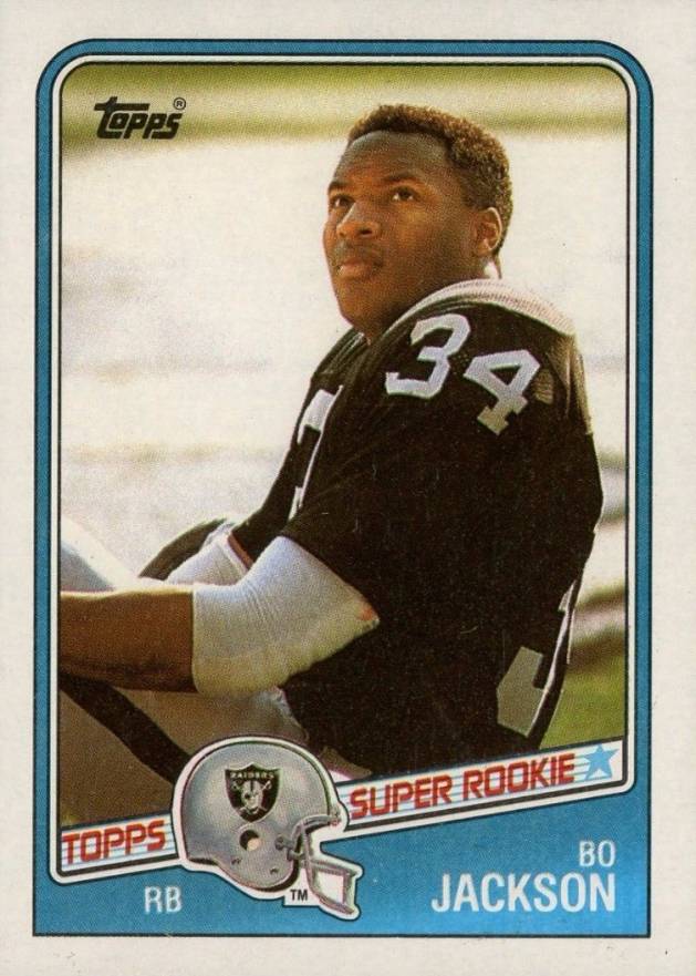 1988 Topps Bo Jackson #327 Football Card