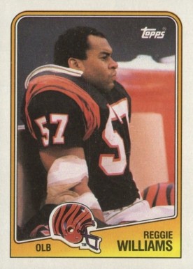 1988 Topps Reggie Williams #348 Football Card