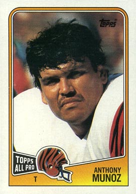 1988 Topps Anthony Munoz #345 Football Card