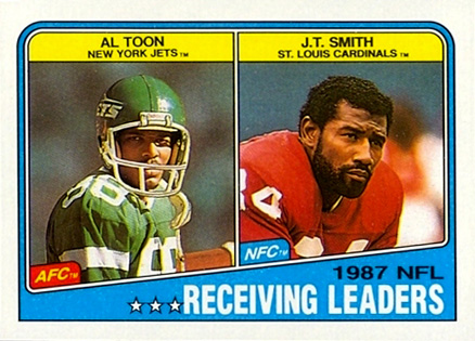 1988 Topps Receiving Leaders #216 Football Card