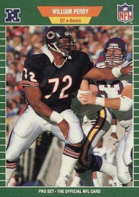 1989 Pro Set William Perry #47 Football Card