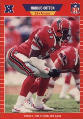 1989 Pro Set Marcus Cotton #441 Football Card