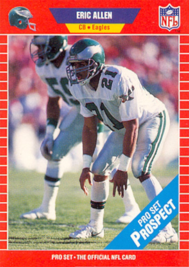 1989 Pro Set Eric Allen #533 Football Card