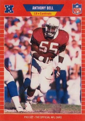 1989 Pro Set Anthony Bell #474 Football Card