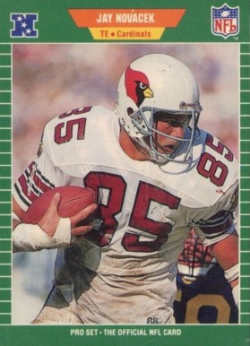 1989 Pro Set Jay Novacek #335 Football Card