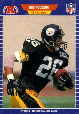 1989 Pro Set Rod Woodson #354 Football Card