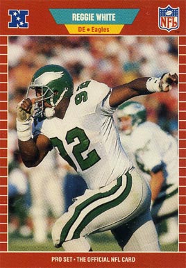 1989 Pro Set Reggie White #325 Football Card
