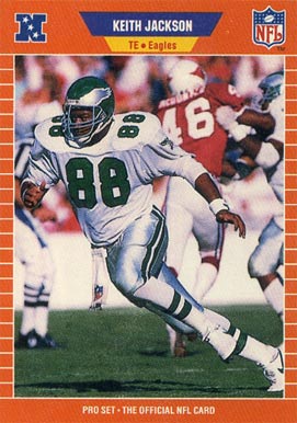 1989 Pro Set Keith Jackson #318 Football Card